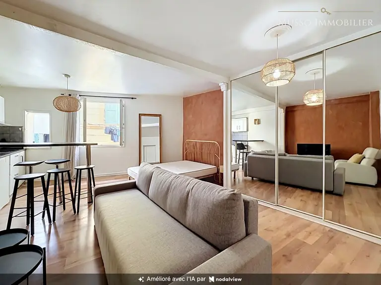 Appartement T1 — 37 m², Marseille 2ᵉ
